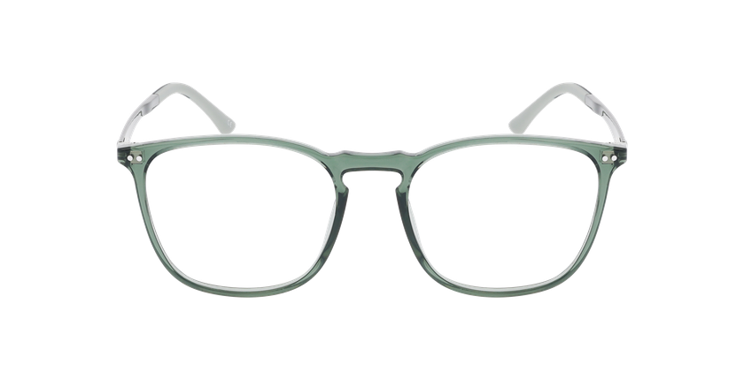 Lunettes de vue homme MAGIC 342 vert - Vue de face