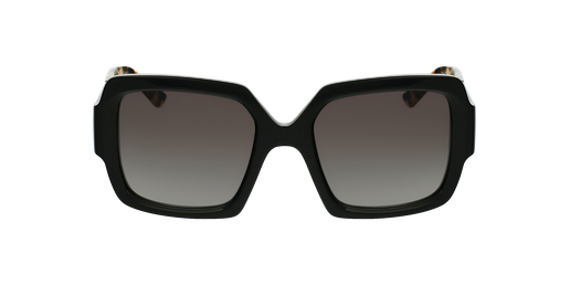 LUNETTES DE SOLEIL femme 0PR 21XS noir Vue de face
