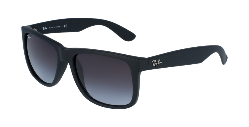 LUNETTES DE SOLEIL homme JUSTIN noir - vue de 3/4