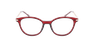 Lunettes de vue femme GEORGIA rouge