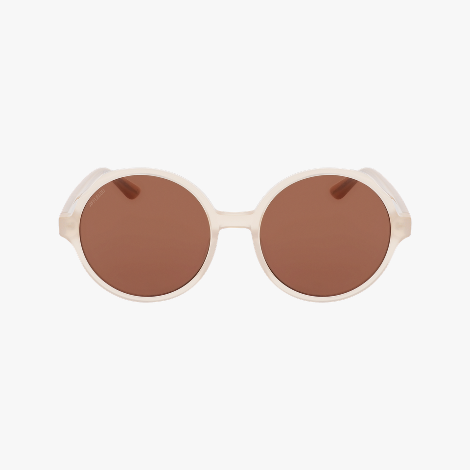 Lunettes de soleil femme BRESCIA marron - Vue de face
