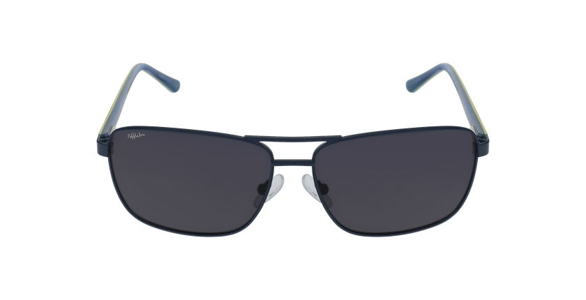 LUNETTES DE SOLEIL homme AMIR bleu - Vue de face