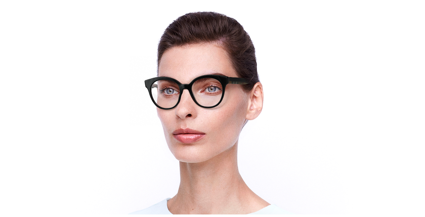 Lunettes de vue femme FELICITY noir - Vue de 3/4