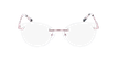 LUNETTES DE VUE femme IDEALE-32 rose - Vue de face