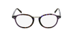 LUNETTES DE VUE BRAHMS écaille/violet - Vue de face