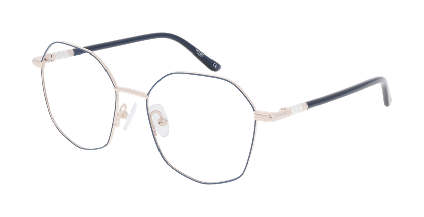 Lunettes de vue femme MAGIC 320 bleu - Vue de face