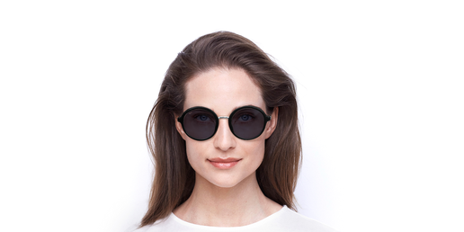 LUNETTES DE VUE femme FAUSTINE noir/blanc