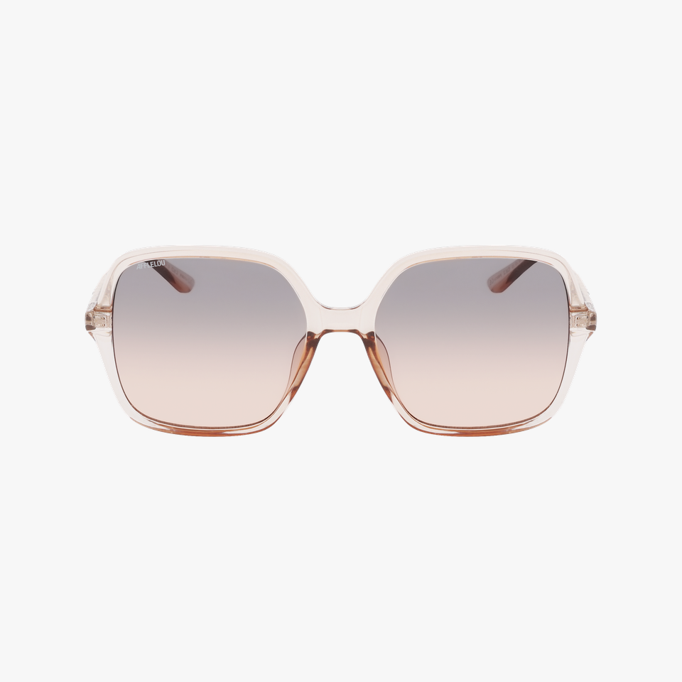 Lunettes de soleil femme CAMILIA marron - Vue de face
