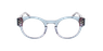 Lunettes de vue femme CARACTÈRES FIDÈLE bleu/violet