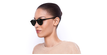 LUNETTES DE SOLEIL femme MOANNA noir - vue de 3/4
