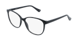 Lunettes de vue femme RZERO1 noir - Vue de 3/4
