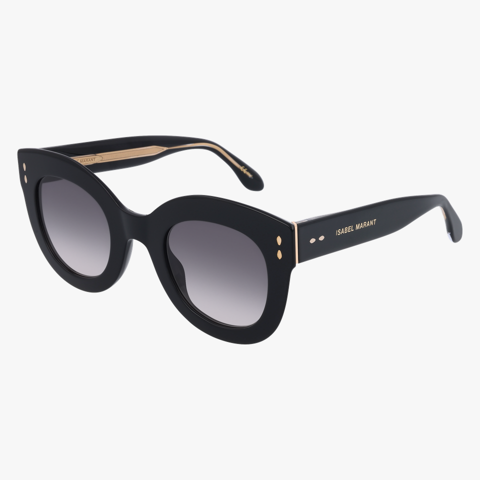 Lunettes de soleil femme IM 0073/S noir/bleu - Vue de face