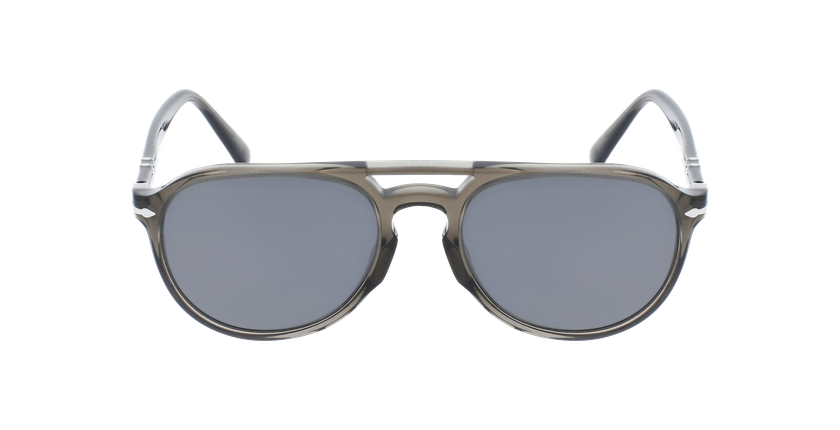 LUNETTES DE SOLEIL PERSOL GALERIA PO3235S gris - Vue de face
