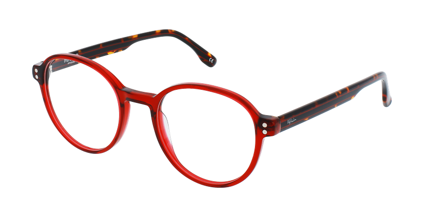 Lunettes de vue femme MAGIC203 rouge - Vue de face