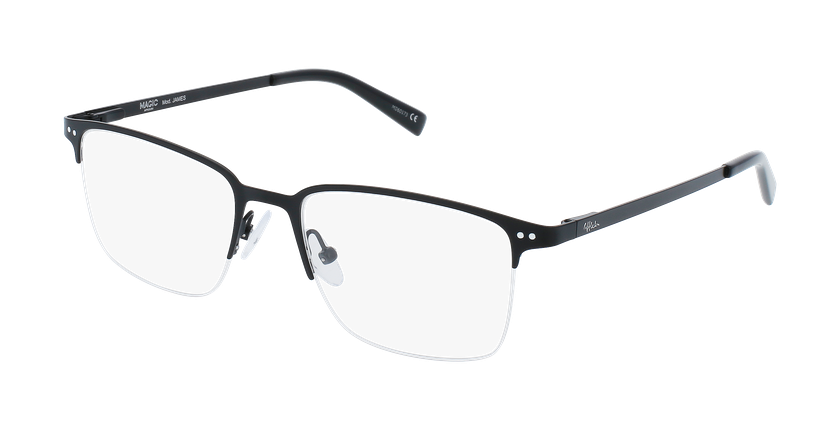 LUNETTES DE VUE homme MAGIC JAMES noir - Vue de face