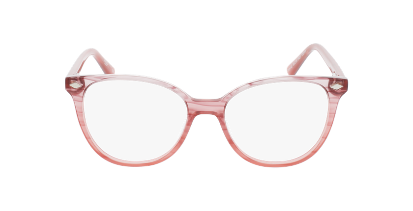 Lunettes de vue enfant MAGIC 148 rose/dorée - Vue de face