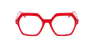 Lunettes de vue femme CARACTÈRES COQUETTE rouge/rose