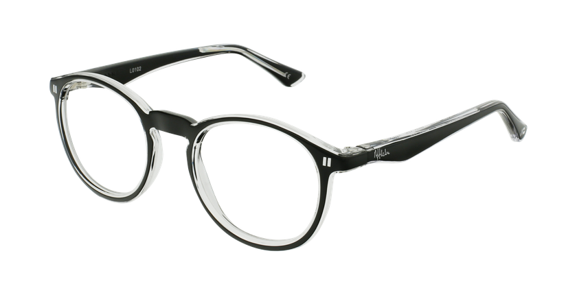 LUNETTES DE VUE enfant REFORM TEENAGER4 noir - vue de 3/4