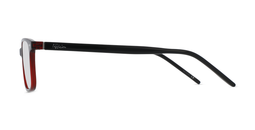 LUNETTES DE VUE enfant MARCUS rouge/noir - Vue de face