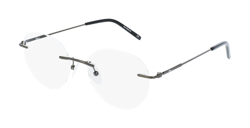 LUNETTES DE VUE homme IDEALE-22 noir/gris - Vue de face
