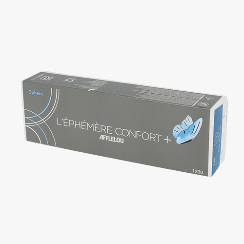 Lentilles de contact L'Éphémère Confort Plus - Vue de face