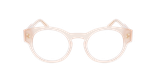Lunettes de vue femme CARACTÈRES FIDÈLE marron - Vue de face