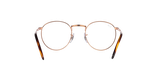 Lunettes de vue NEW ROUND rose - Vue de face