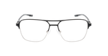 Lunettes de vue homme MAGIC 335 noir/argenté - Vue de face