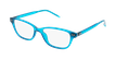 LUNETTES DE VUE femme MAGIC IRIS bleu - Vue de face