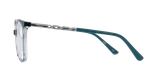 Lunettes de vue femme MAGIC256 vert/turquoise - Vue de face