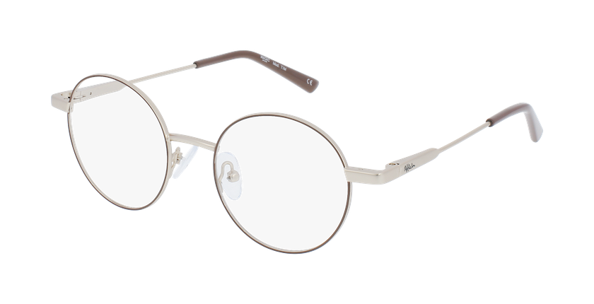 LUNETTES DE VUE enfant MAGIC TIM marron/doré - Vue de face