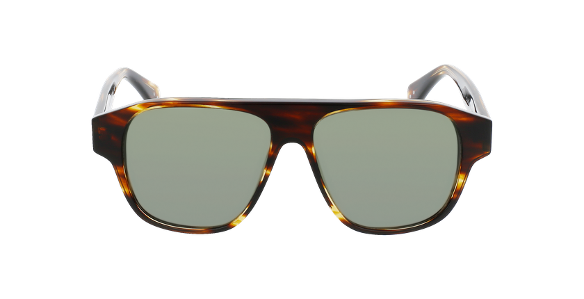 LUNETTES DE SOLEIL homme CASINO BROWN marron - Vue de face