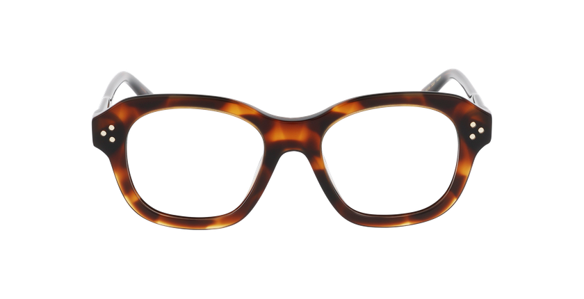 Lunettes de vue femme CARACTÈRES ÉNIGMATIQUE écaille - Vue de face