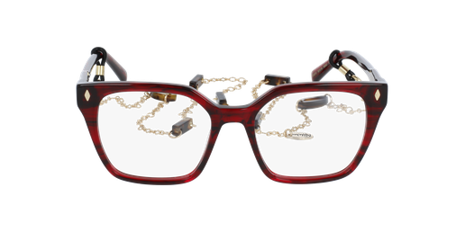 LUNETTES DE VUE femme EFFRONTEE rouge marbré