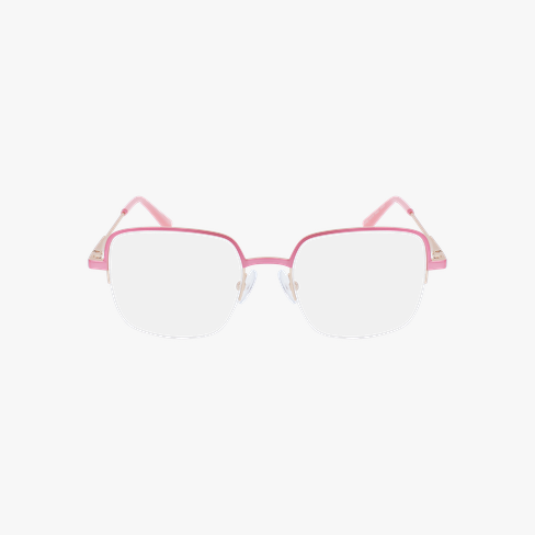 Lunettes de vue femme MAGIC MALORY rose/dorée Vue de face
