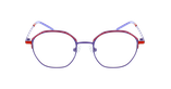 Lunettes de vue femme MAGIC 152 violet/rose - Vue de face