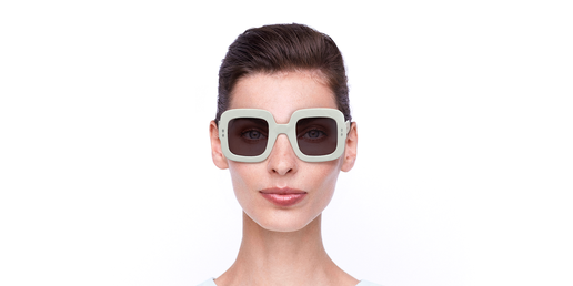 LUNETTES DE SOLEIL femme IM 0074/G/S blanc
