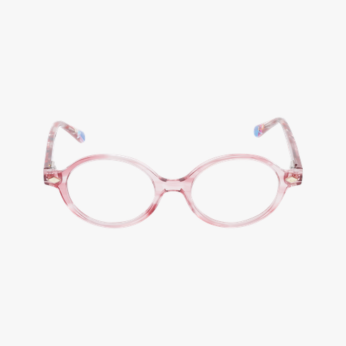 Lunettes de vue enfant FROZEN 1 rose Vue de face
