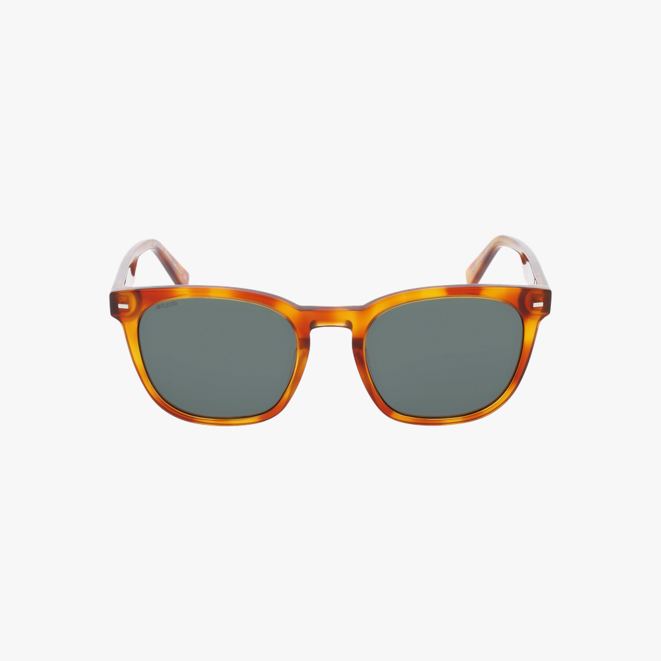 Lunettes de soleil homme KERIAN écaille - Vue de face