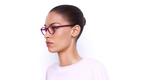 LUNETTES DE VUE femme RZERO3 violet - vue de 3/4