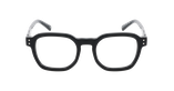 Lunettes de vue homme CARACTÈRES VOLONTAIRE noir - Vue de face