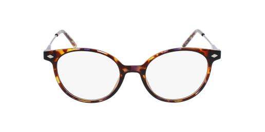 LUNETTES DE VUE enfant MAGIC MAUREEN écaille/violet Vue de face