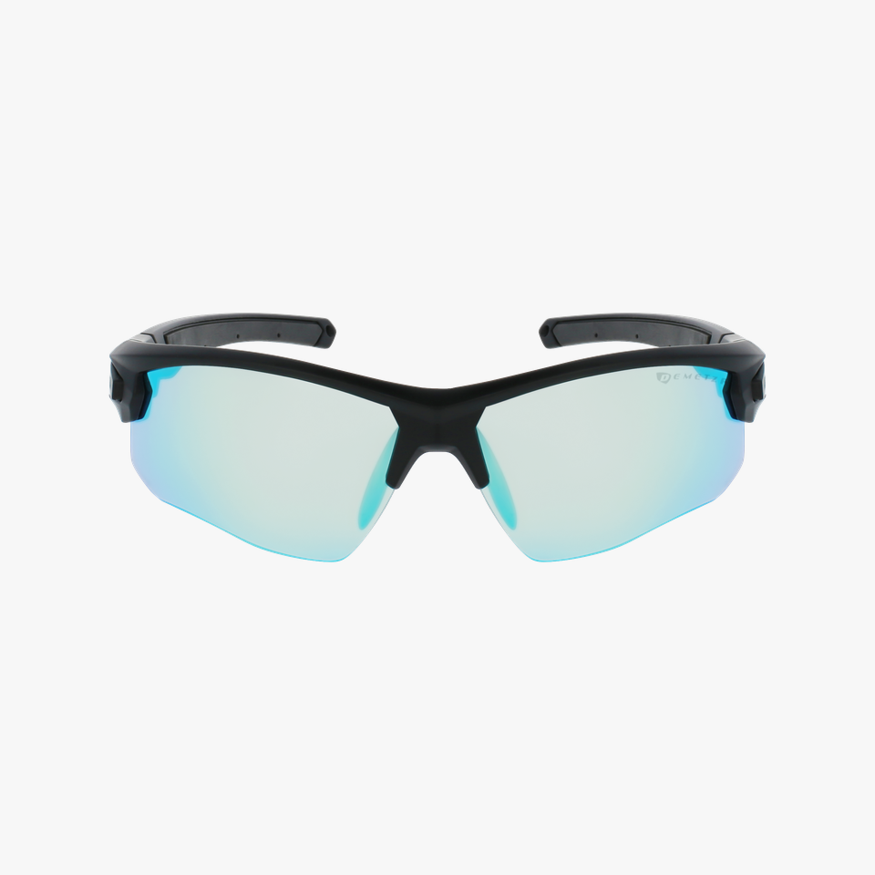 Lunettes de soleil homme PULSA 2 noir/gris - Vue de face