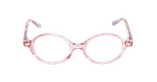 Lunettes de vue enfant FROZEN 1 rose - Vue de face
