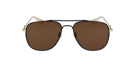 LUNETTES DE SOLEIL homme GG0514S noir/doré