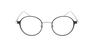 Lunettes de vue homme MAGIC315 noir/argenté