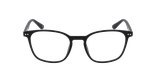 Lunettes de vue homme AYMERIC noir/vert - Vue de face