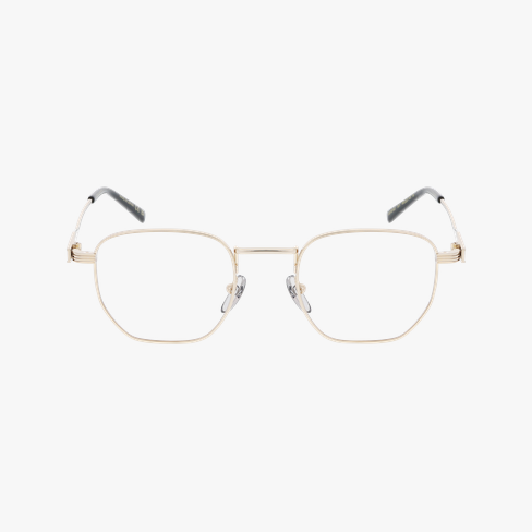 Lunettes de vue homme GG1878O dorée Vue de face