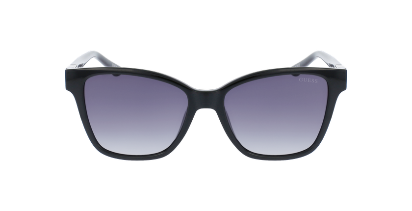 LUNETTES DE SOLEIL femme GU7776 noir - Vue de face