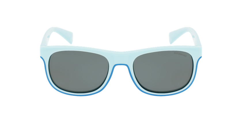 LUNETTES DE SOLEIL enfant PLD 8035/S turquoise - Vue de face